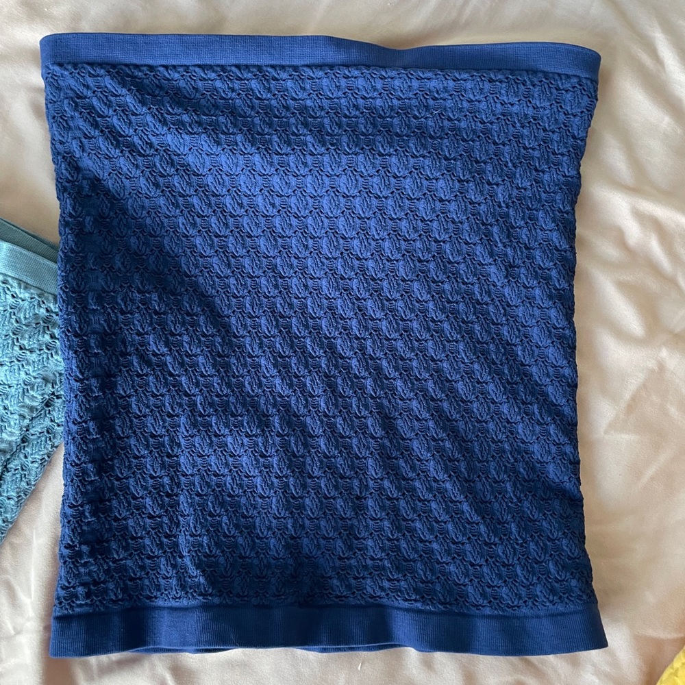 Intimately Free People Honey Tube Top (Dark Blue)